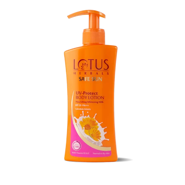 Lotus Herbal Safe Sun UV Protect Body Lotion SPF 25 PA+++