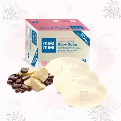 MeeMee Moisturizing Baby Soap (Pack of 3)  (3 x 25 g)
