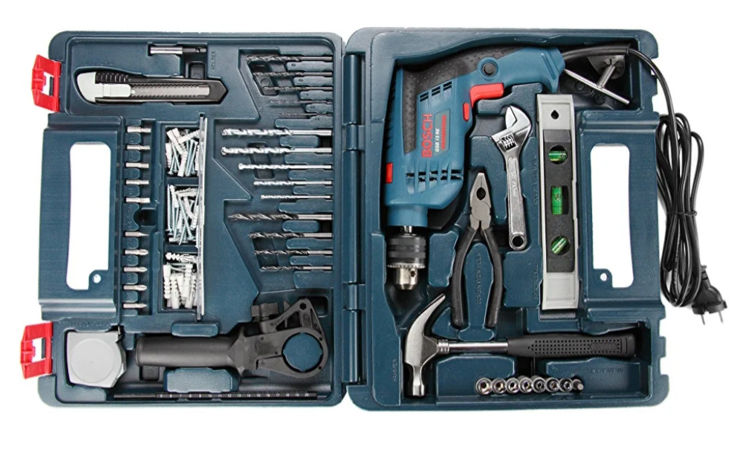 Bosch professional Impact Drill GSB 13 RE Kit (600w)