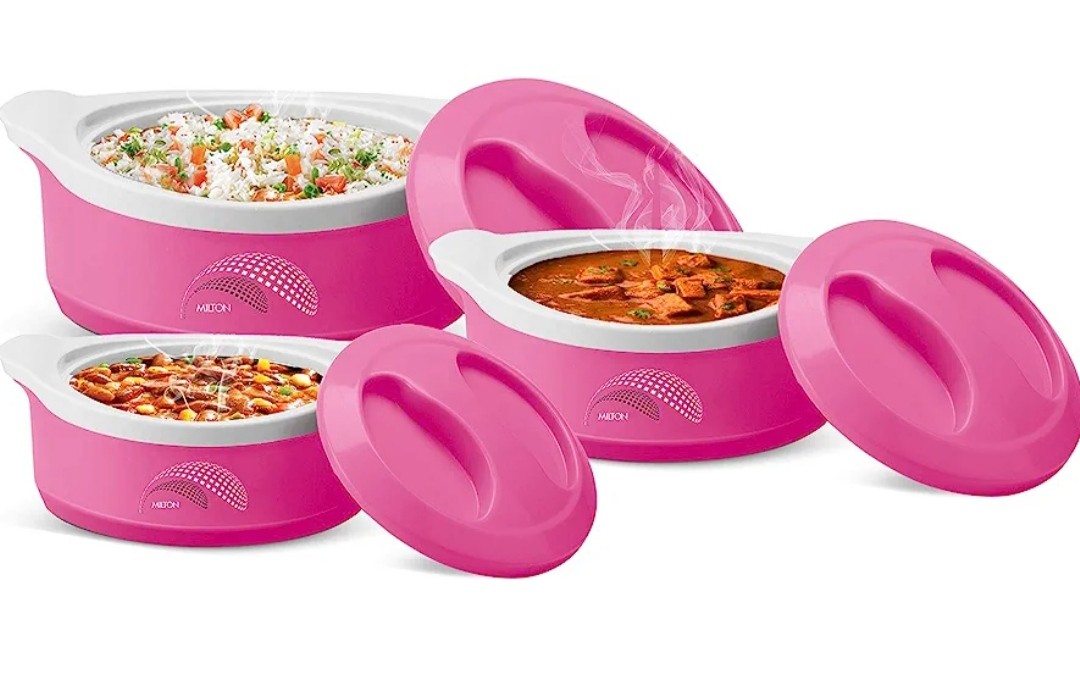 Milton Marvel 3pcs Casserole Set (1000/1500/2500ml)