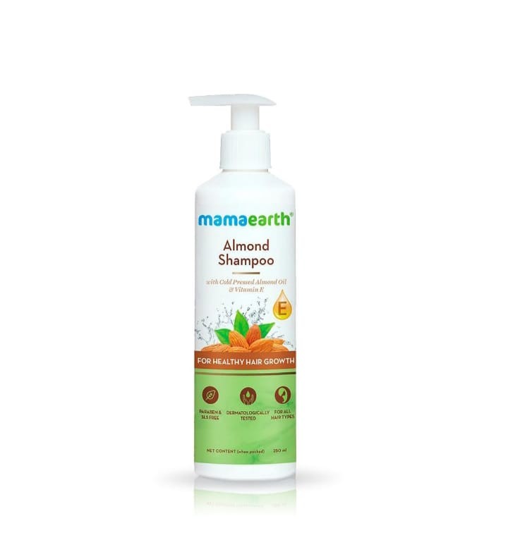 MamaEarth Almond Shampoo (250ml)