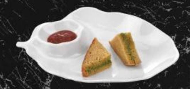 Servewell Chip & Dip Leaf Chip Dip Platter