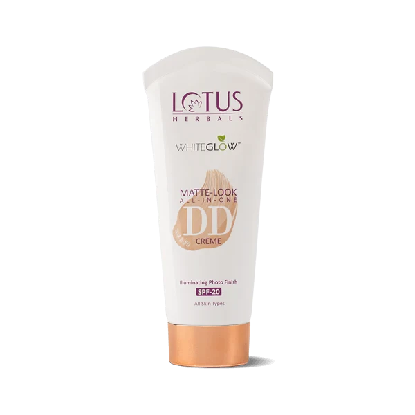 Lotus Herbals WHITEGLOW Matt-Look DD Cream SPF-20 Natural Beige