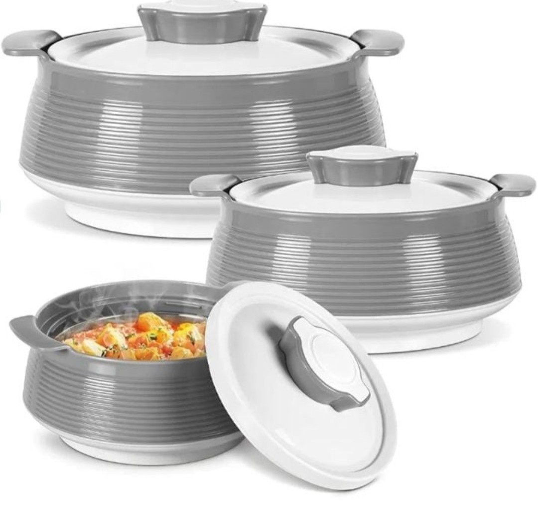 Milton New Venice Casserole 3pic Set (1000/1500/2500ml)