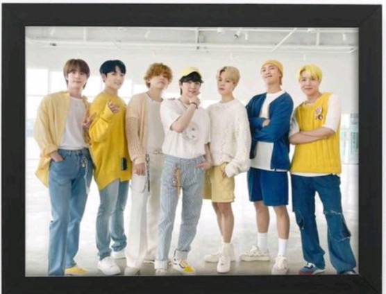 BTS Photo Frame Size- 4-6