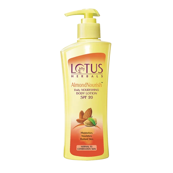 Lotus Herbals AlmondNourish Daily Nourishing Body Lotion SPF 20