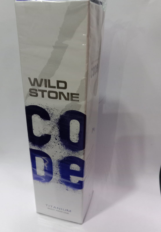 Wild Stone CODE Titanium Long Lasting No Gas Body Perfume for Men, 120ml