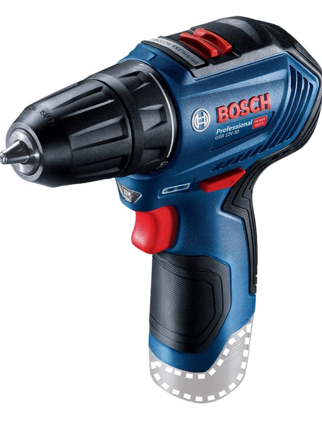 Bosch Drill Driver Carry Case 2*2.0 Ah Batteries;quick Charger