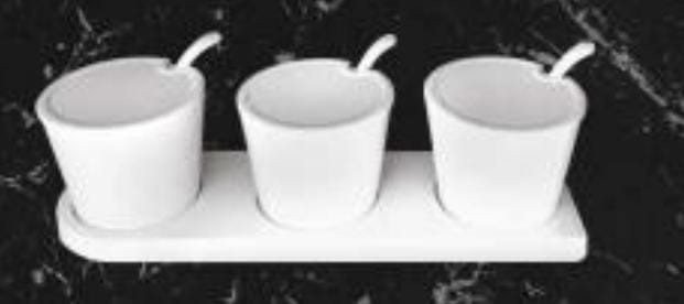 Servwell Tableware Condiment Sets Lucio