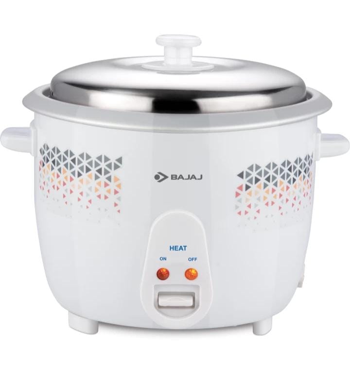 Bajaj 680101 Electric Rice Cooker With Steaming Power
