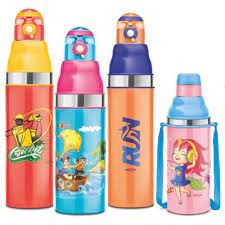 Milton Kool Stunner 900/600/400/1000 Insulated School Kids Bottle with Inner Steel