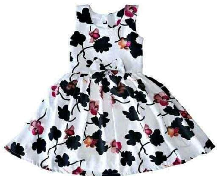 Girl Stylish Floral Print Frock 1 to 4 year