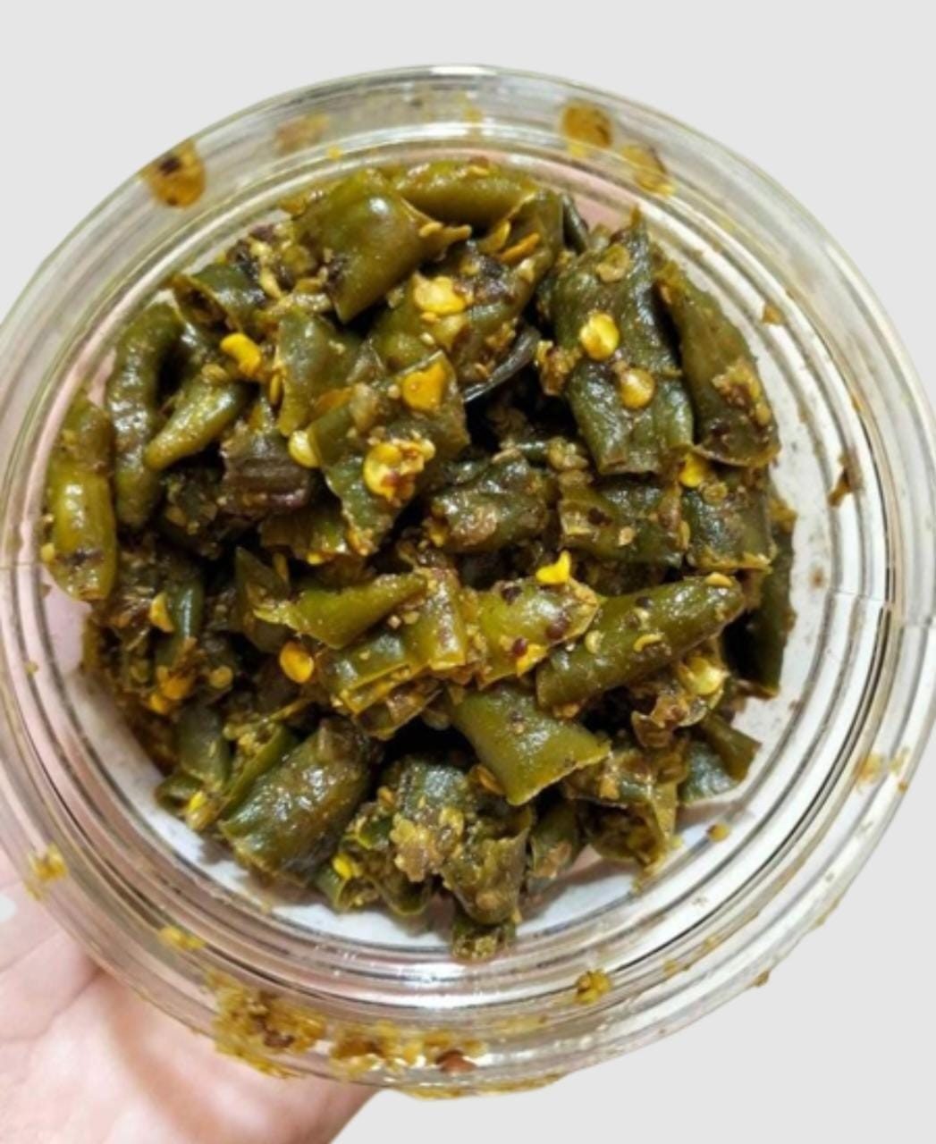Fresh Green Chilli Pickle (100gm)