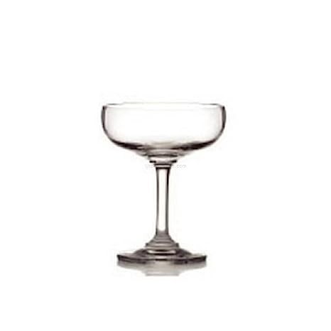 Ocean Glass Classic Saucer Champagne Set Of 6