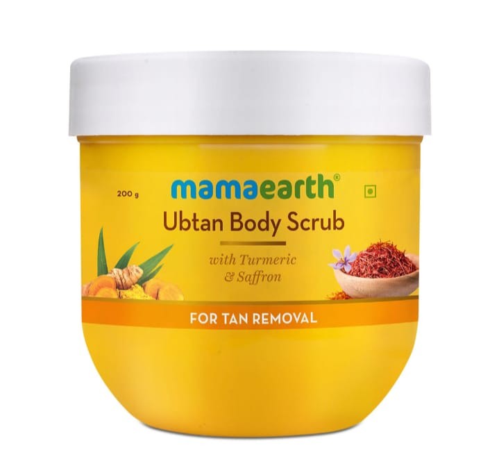 MamaEarth Ubtan Body Scrub (200gm)
