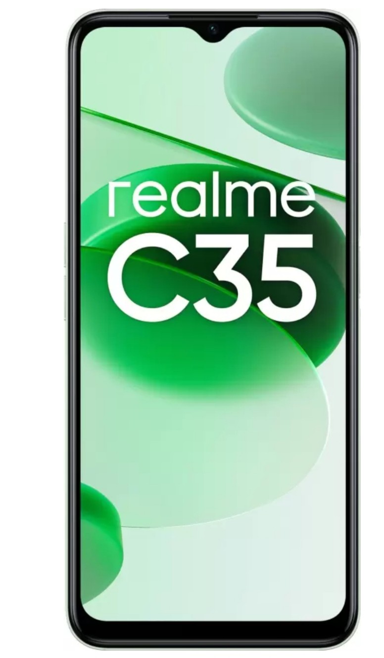 Realme C35 (64 GB Storage& 4 GB RAM) Glowing Green