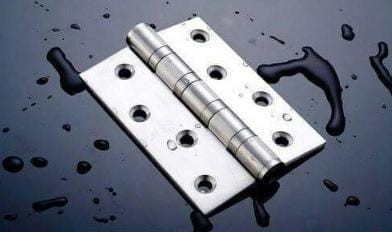 Silver strong solid durable long lasting stainless steel window welded hinges, 4 inch, thickness: 1- 1.5mm(Each price 70)