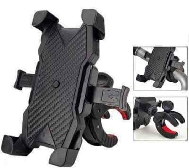 Brolaviya Mobile Holder For Bike Scooty,Fits On Tubular MTB Handlebars