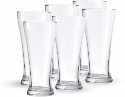 Ocean (Pack of 6) Pilsner 400ml B00914 Water/Juice Glass Glass Set Water/Juice Glass  (400 ml, Glass, Clear)