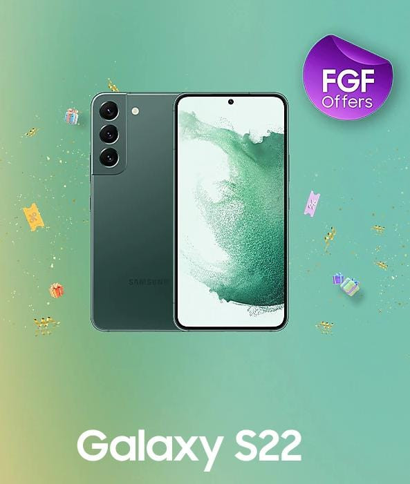 Samsung Galaxy S22 5G (Green, 8GB, 128GB Storage)