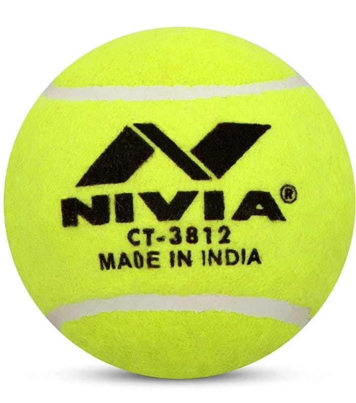 Nivia Tennis Sports Cricket Ball (Pack Of 4)