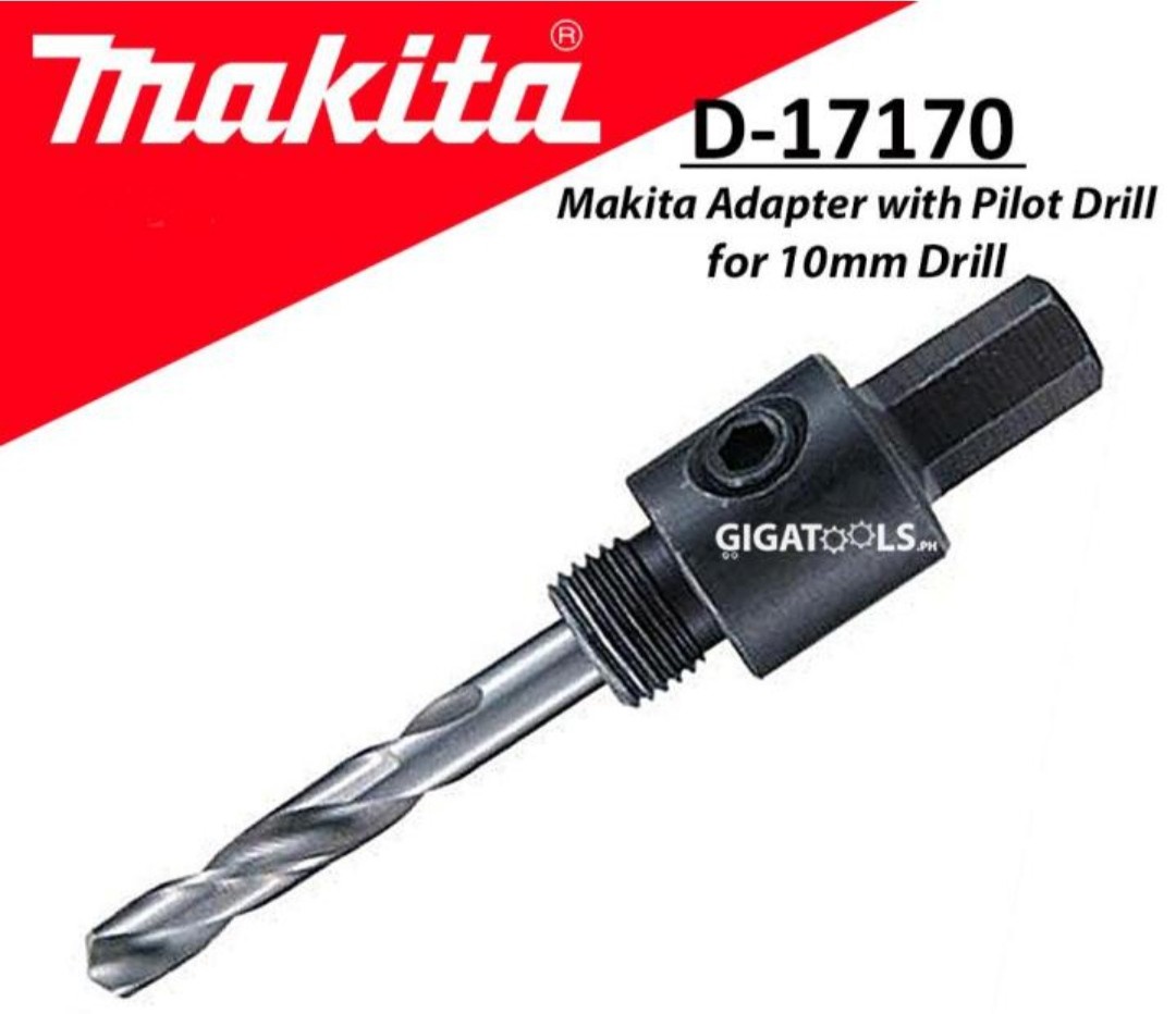 Makita Adaptor With Pilot Drill (14-29mm)