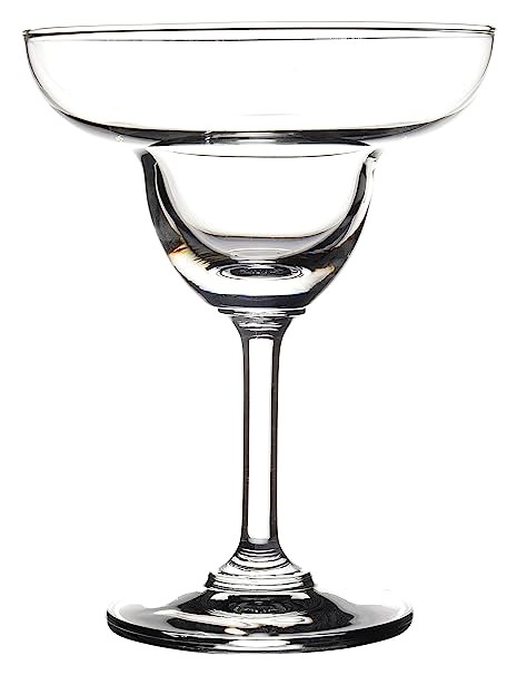 Ocean Glass Margarita Glass - Set of 6, Clear, 200ml