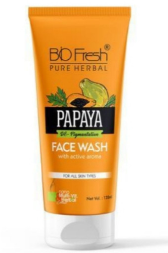 Bio Fresh Pure Herbal PAPAYA Face wash 120