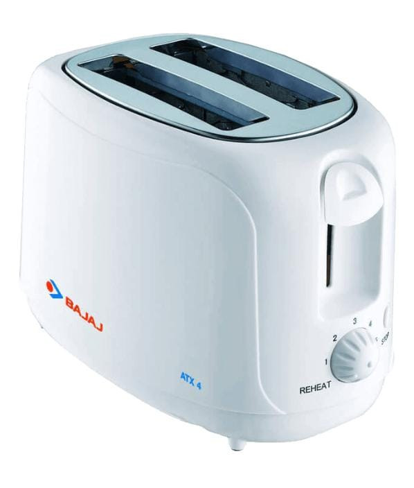 BAJAJ by BAJAJ ATX 4 750 W Pop Up Toaster  (White)