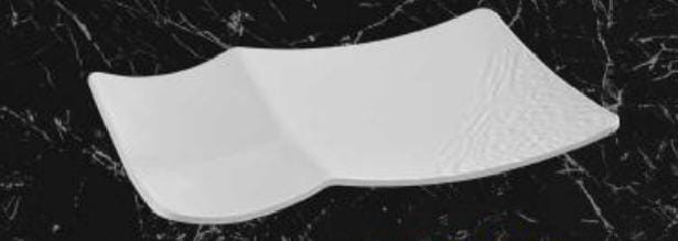 Servewell Chip & Dips Matte Chip & Dip Platter