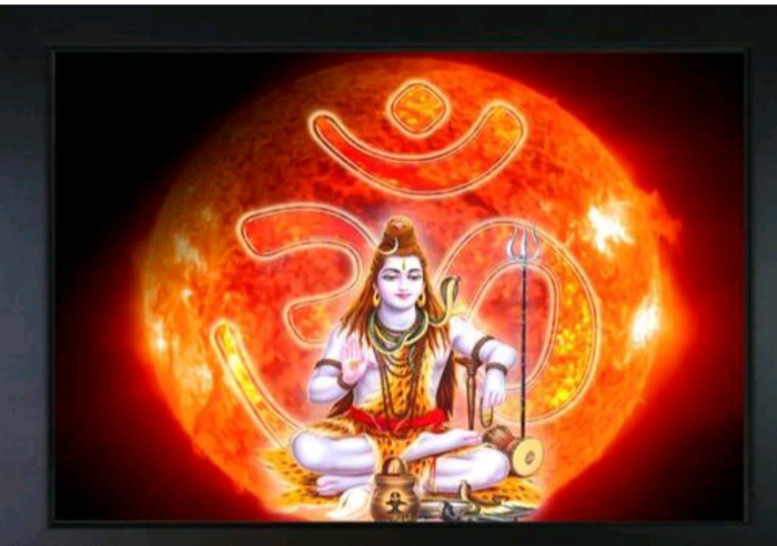 Lord Shiva Photo Frame Size-6-8