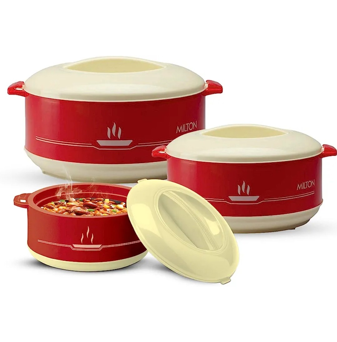 Milton Buffet Casserole 3pcs Set(500/1000/1500ml)