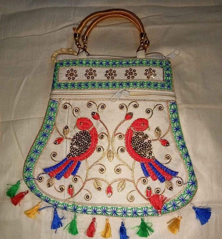 Embroider Handmade Bag For Women