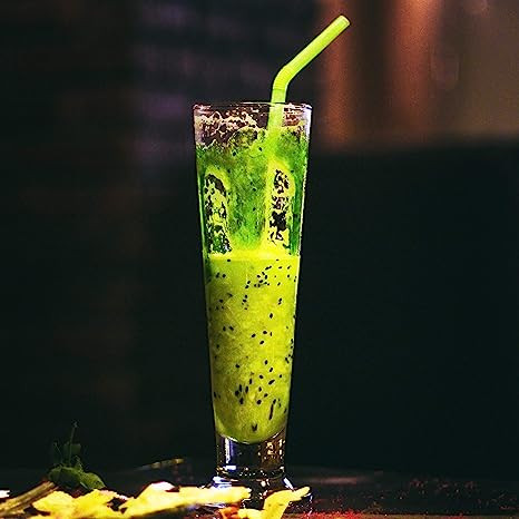 Ocean Drink Tumbler Premium Tall Glass  Viva Footed Tall Glass Set, 420ml, Set of 6