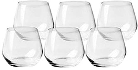 Ocean Fine Rim Lexington Rock Scratch Resistant Glass Set/ Light Weight Glass Set (345 ml, Set of 6