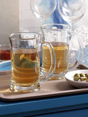 Ocean Drink Beer Mug Lugano Beer Mug, 330ml, Set of 6