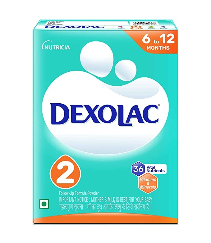 Dexolac Follow Up Infant Formula Milk Powder for Babies - Stage 2 (6 to 12 months)