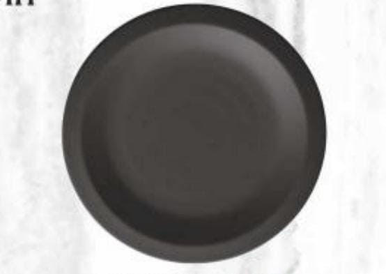 Servewell Matte Dinnerware Swirl Plate