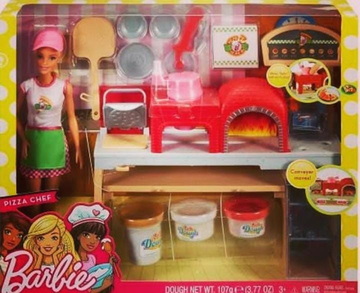 Barbie Pizza Cafe Doll Play Set