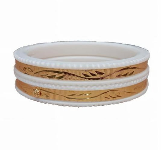 Gold Plated Sankha Bangle.