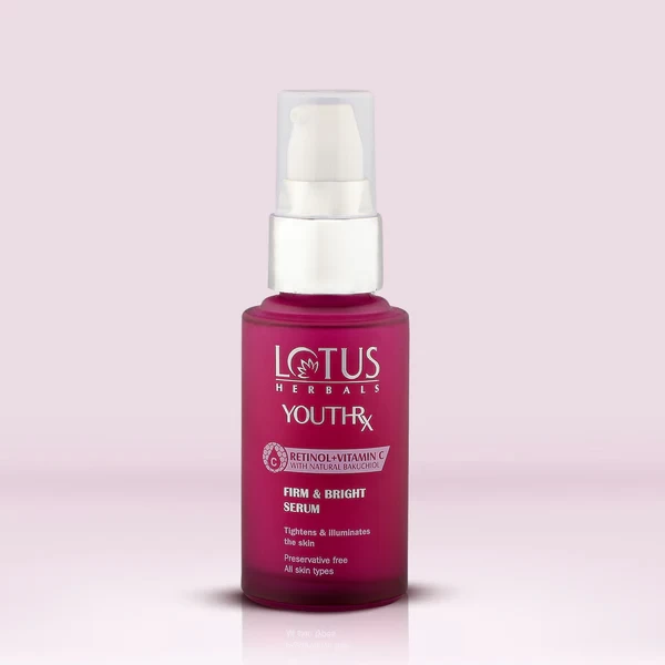 Lotus Herbals YouthRx firm & bright face serum