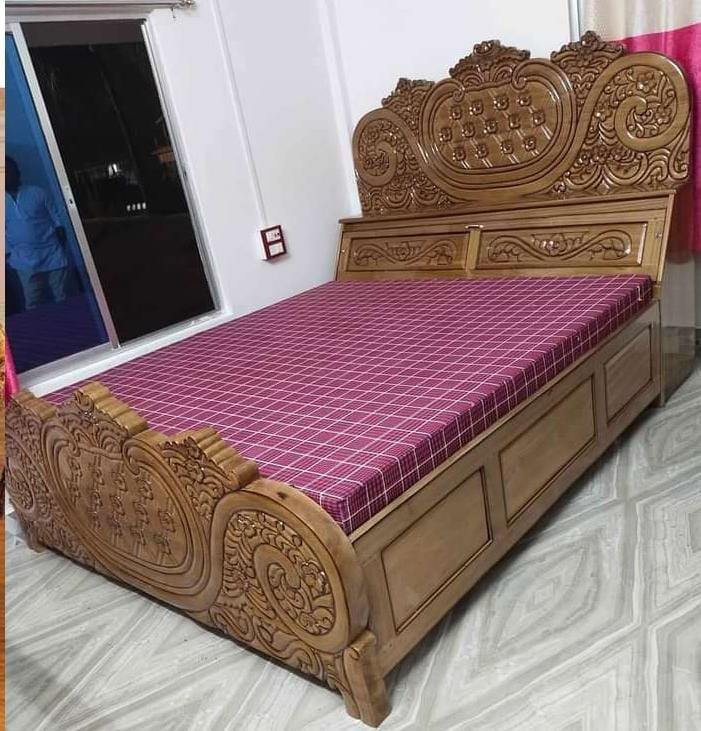 Box Bed Pine Wooden Beautiful Look