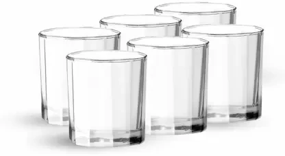 Ocean  Drink Tumbler (Pack of 6) Victoria  Rock 325ml B04411 Water/Juice Glass Glass Set Water/Juice Glass  (325 ml, Glass, Clear)