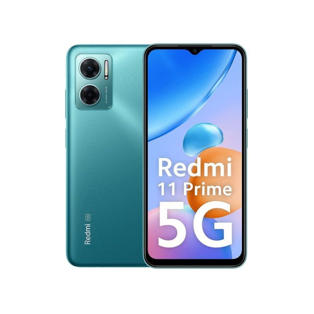Redmi 11 Prime 5G ( 128 GB Storage & 6 GB RAM)Glowing Blue