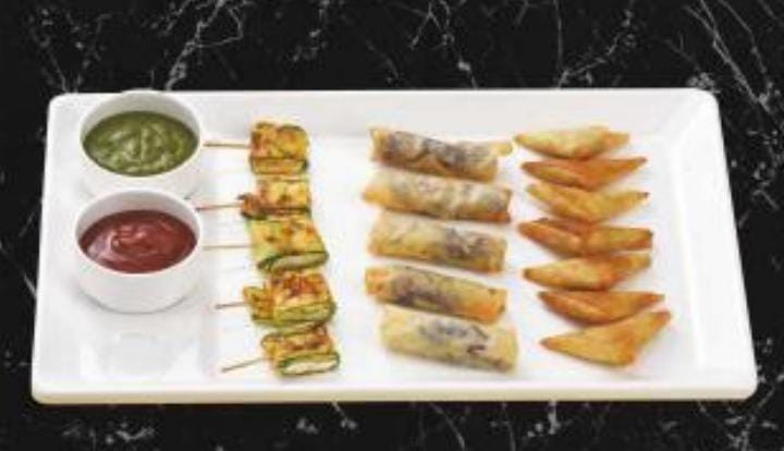 Servewell Platter With Bowl Slot Pack Of 1