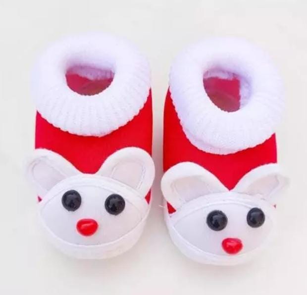 Baby booties 3 to 12 months baby boy and girl free size