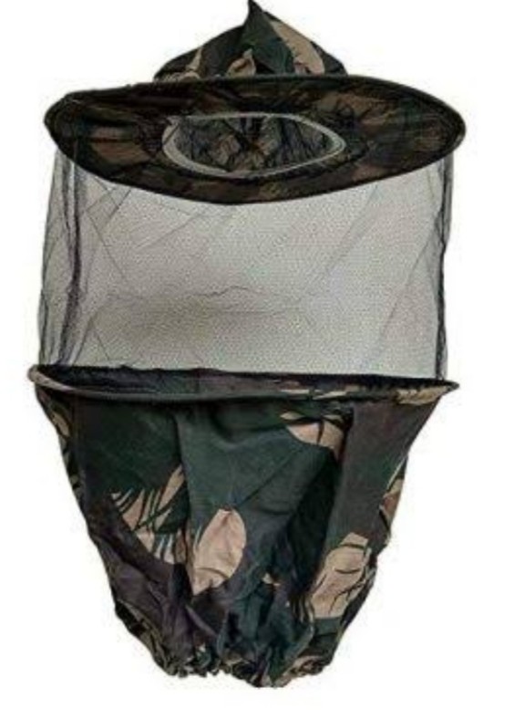 Honey bee cap for the protection of face from honey bees sting