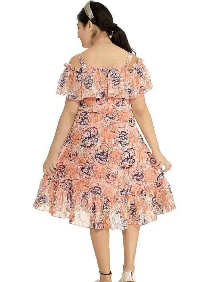 Trendy Stylish Frock For Girl / Girls Clothing