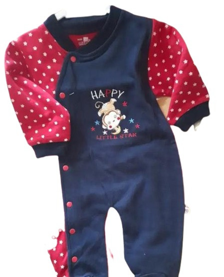 Cotton Full Sleeves Winters Romper/Bodysuits/Onesies for Baby Boy and Baby Girl(8 months)