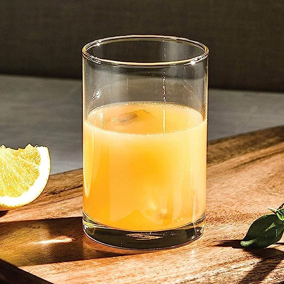 Ocean Drink Tumbler High Ball Glass, Pack of 6, Clear, 245 ml, B01408